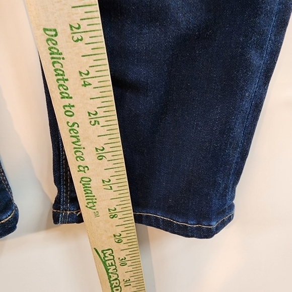 Lucky Brand Lolita Skinny Jeans Orta Denim Dark Wash Stretch Mid Rise Jeans sz 8 - Picture 14 of 15